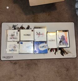Japanese Final Fantasy games lot