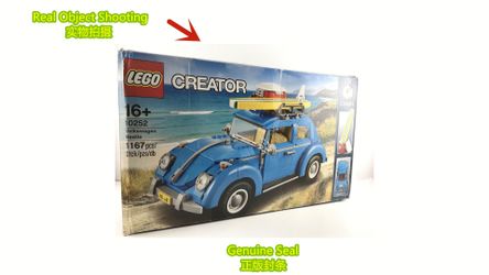 🚗 1,167 PCS NEW SEALED LEGO Creator Expert 10252 Volkswagen Beetle • RETIRED  • 2016