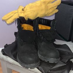 Timberland Glove + Boots Set 