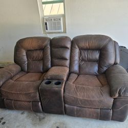 2 seat reclining loveseat