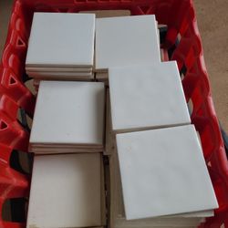 White Tiles 4 3/8 sizes