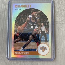 RJ Barrett Tribute NBA Hoops Card