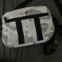 Bape space camo shoulder bag "white"