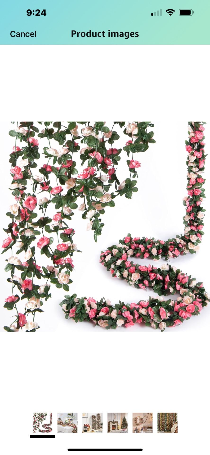 Mix Of Flowers Vines