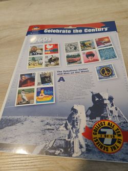 Celebrate the century 1960's stamp collection 7 of 10