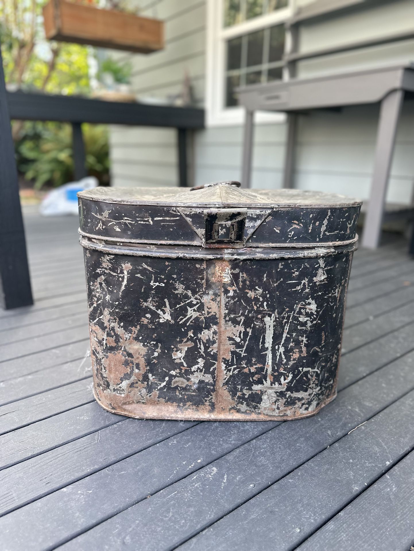 Antique Metal Box