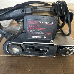 Vintage Sears / craftsman Belt Sander 
