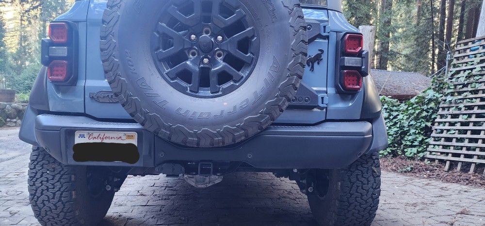 2023 Bronco Raptor Rear Bumper