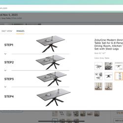 Modern Dining Table Table