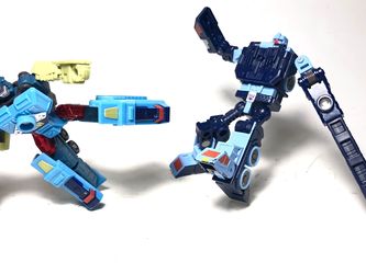 Transformers Energon Duststorm and Signal Flare