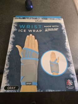 Wrist Ice/hot wrap good for L or R hands