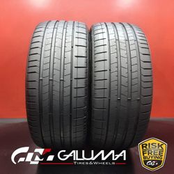 Set of 2 Tires LikeNEW Pirelli P-Zero (PZ4) 245/35ZR20 245/35/20 (contact info removed)