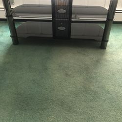 Tv Stand Glass Console 