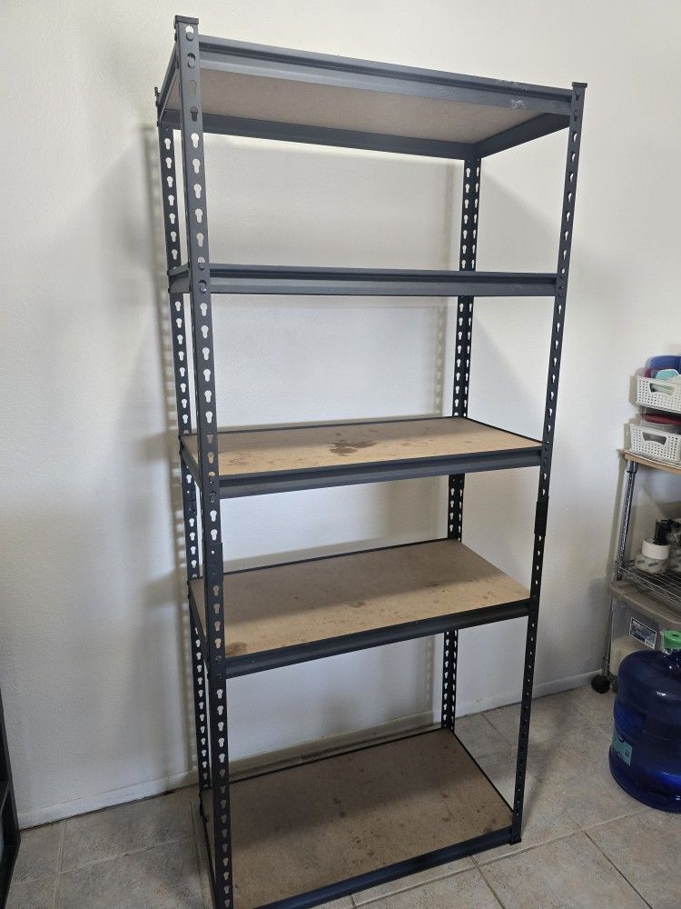 Garage Storage Shelves- Used