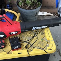 Bauer 20V Cordless 96 MPH/338 CFM Jet Fan Blower ( With Charger And Battery)