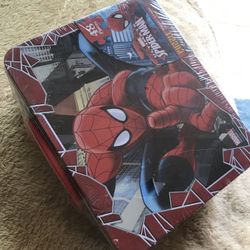 Brand new SpiderMan lunch box asking 35.00 -. Never been opened- Come With A Puzzle 