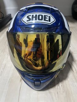 Shoei Motorcycle Helmet Shoei X-FOURTEEN X14 Marquez Motegi3 TC-2 Lucky Cat Helmet With CARDO Bluetooth Headset
