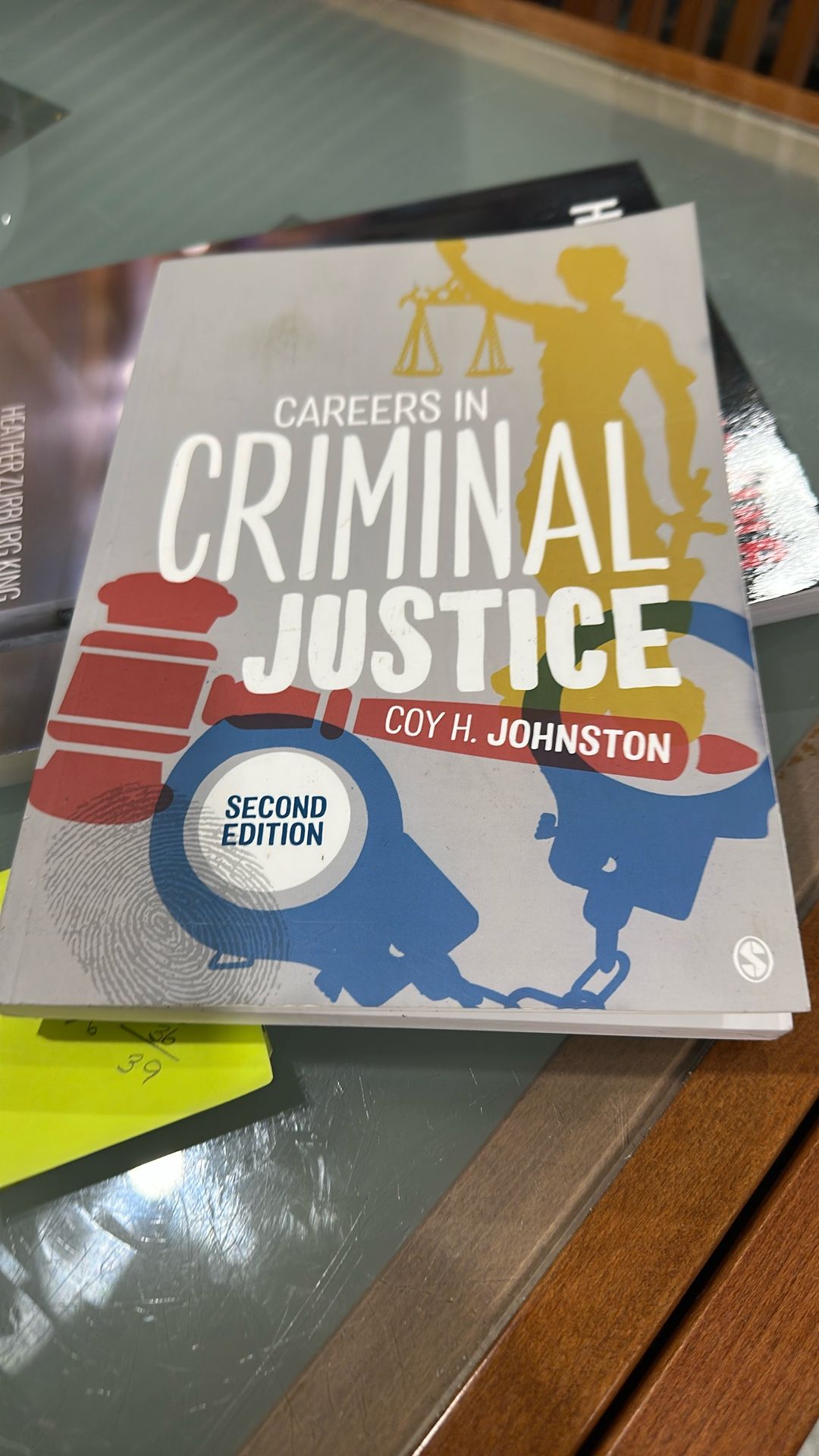 For Sale Textbook Careers In Criminal Justice