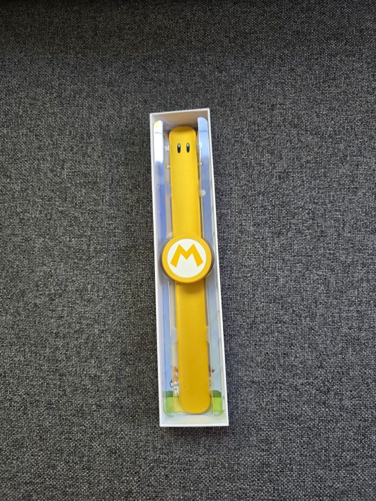 Super Nintendo World Gold Power Up Band