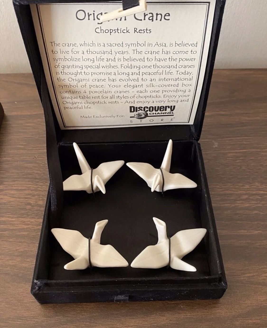 Discovery Channel Origami Porcelain Cran