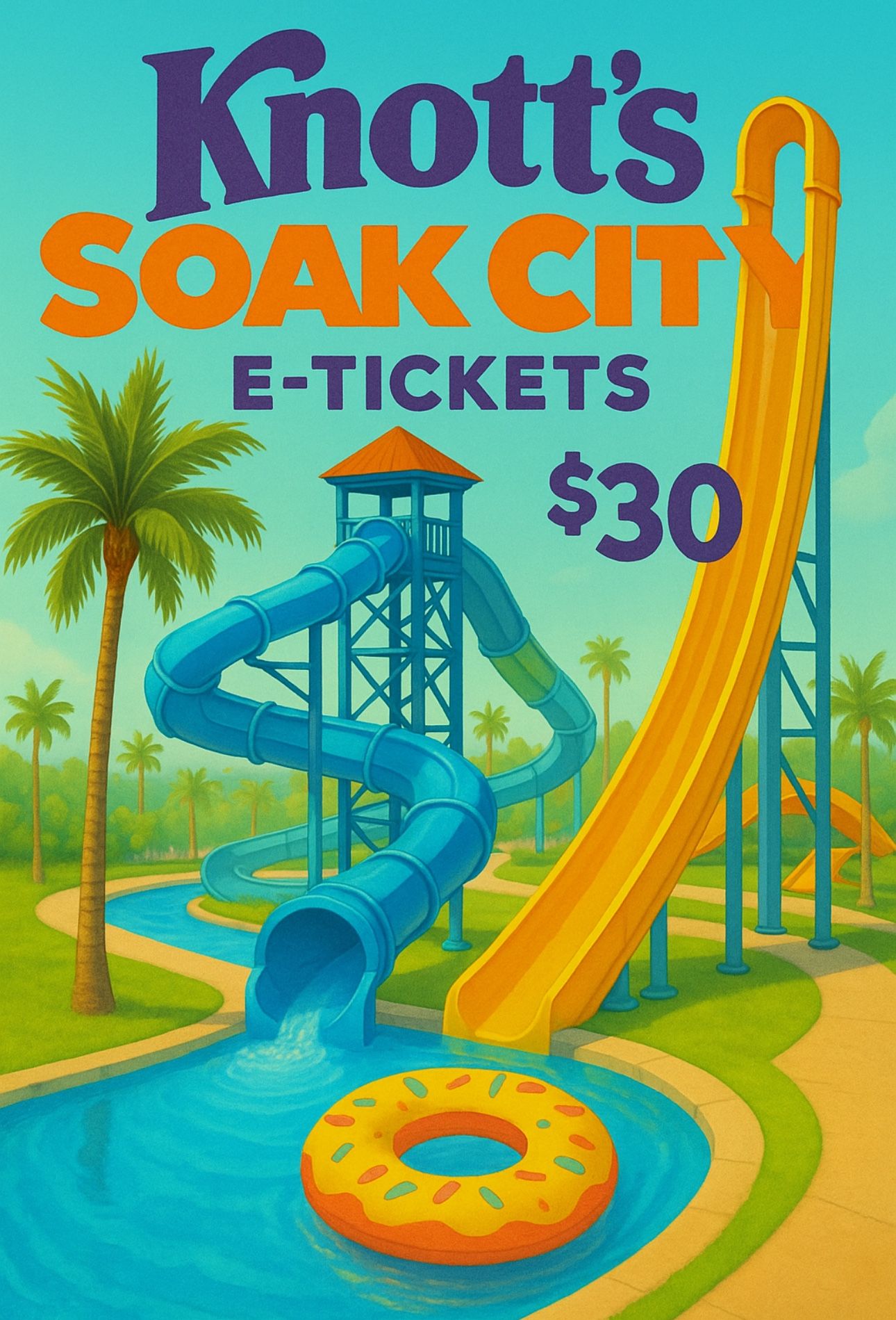 Knott’s Soak City e-ticket