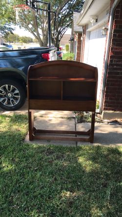Twin Bookcase Headboard