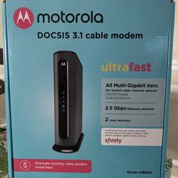 MB8611 Ultra-Fast DOCSIS 3.1 Cable Modem with 2.5Gb Ethernet