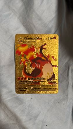 Charizard VMAX Gold Foil Pokémon Card