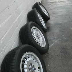 Bmw E30 14" Rims  And Tiers 