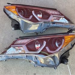 13-15 Toyota Rav4 LED DRL Projector Headlights Luces Focos Micas Faros Faroles Headlamps 
