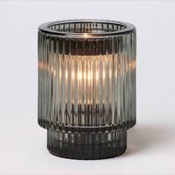 Candle Warmer - Gray Clear