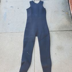 Vintage US divers men's sleeveless wetsuit neoprene