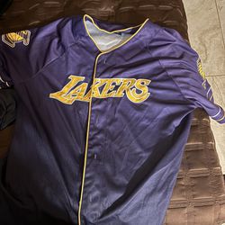 Lakers Like Baseball Jersey 