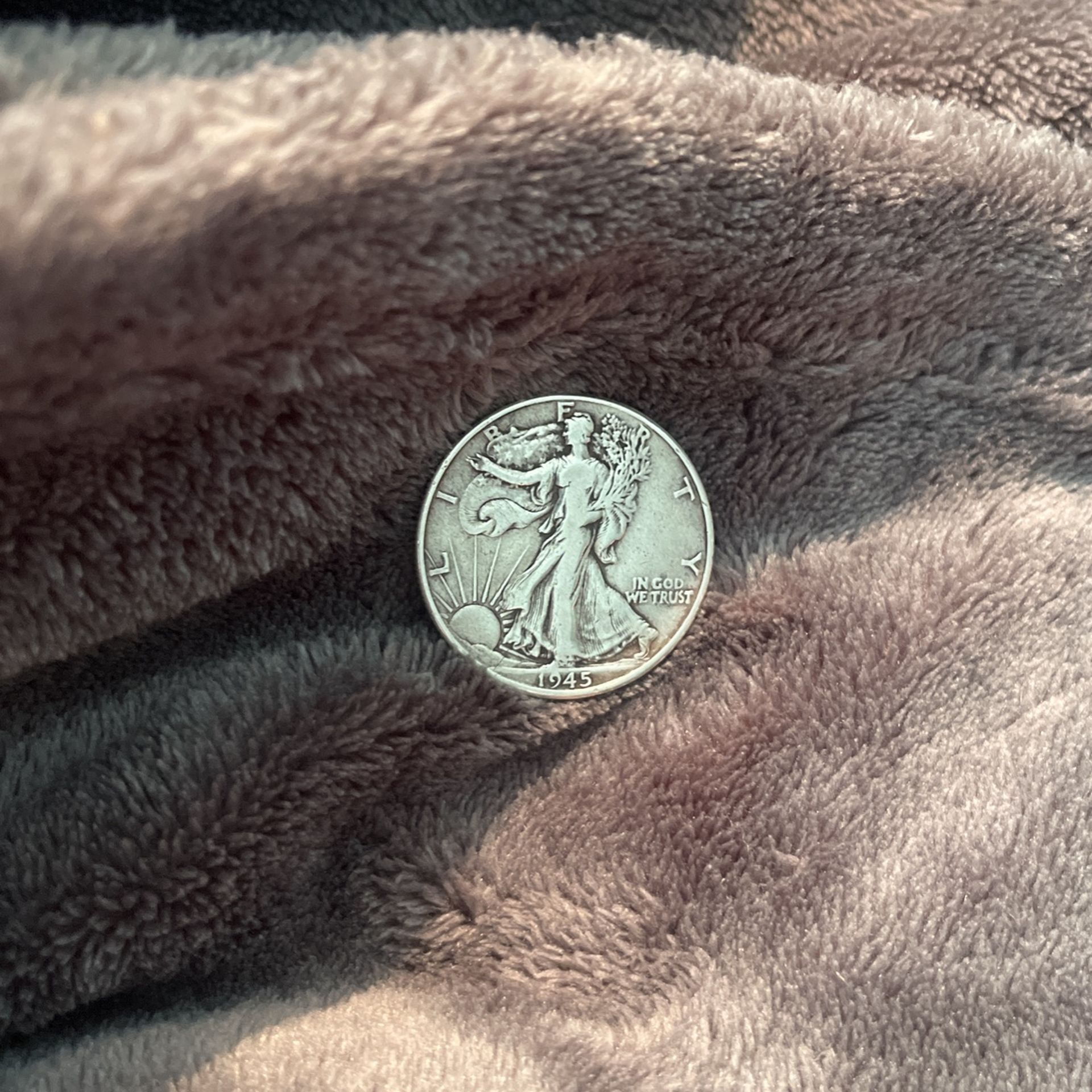 1945 Walking Liberty Half Dollar