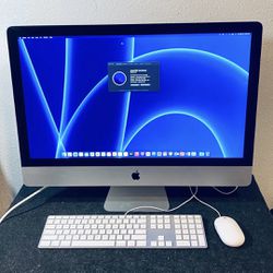 Apple iMac Slim 5K Retina 27in. Late 2015 A1418 32GB 2.12TB Fusion Core I7 4GHz With Keyboard & Mouse Grade B