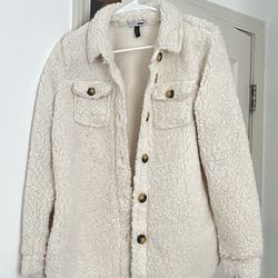 Fashion Nova Sherpa Jacket 