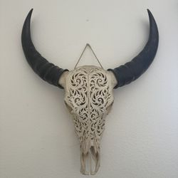 Hand Carved Skull