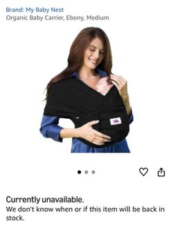 My Baby Nest Organic Baby Carrier