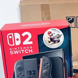Brand New Nintendo Switch™ 2 + Mario Kart™ World Bundle!!!!!