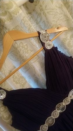 purple dress size small