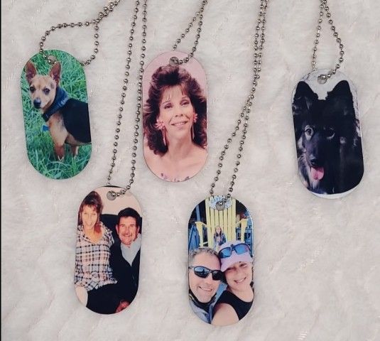 Dog Tag Necklaces Or Tags For Collar