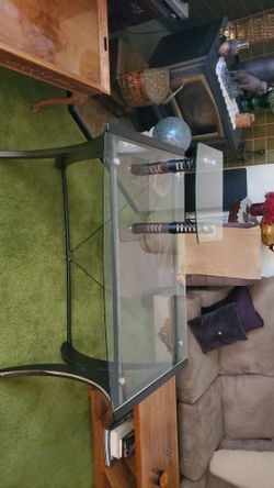 Glass Desk