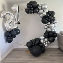 21st Birthday Balloons 