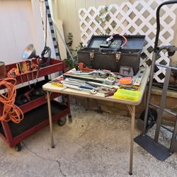 Many Tools With Shop Cart