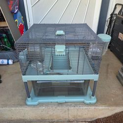 Guinea pig 2 story Cage!