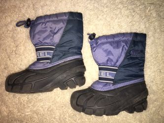 Toddler size 10 Sorel winter snowboots great condition