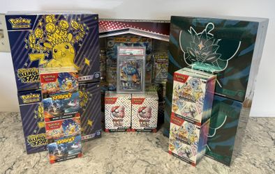 Pokemon Sealed Lot + PSA 10 Squirtle