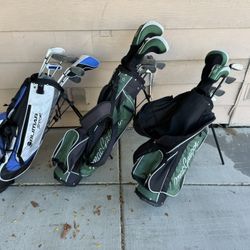 3 Kids Golf Set In great Condition 