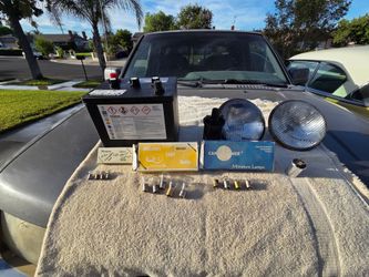 6 volt battery and accessories