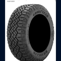 275/6020 Goodyear Wrangler Duratrac RT 115T SL Black Wall Tire